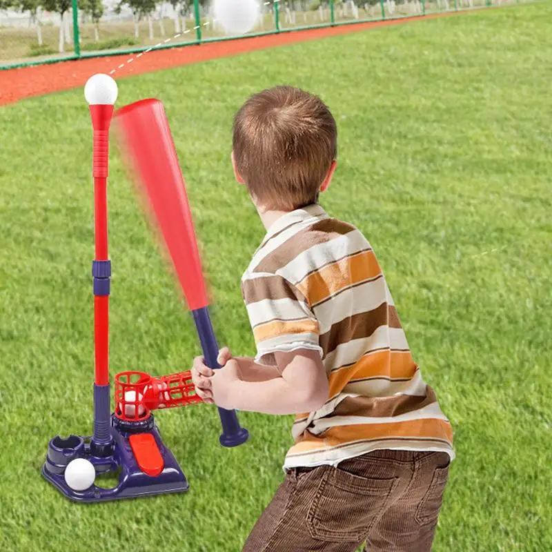 Pitching Machine Multifunctional Automatic Youth Pitching Machine Backyard Training Sport Set Practice Machine For Kids And