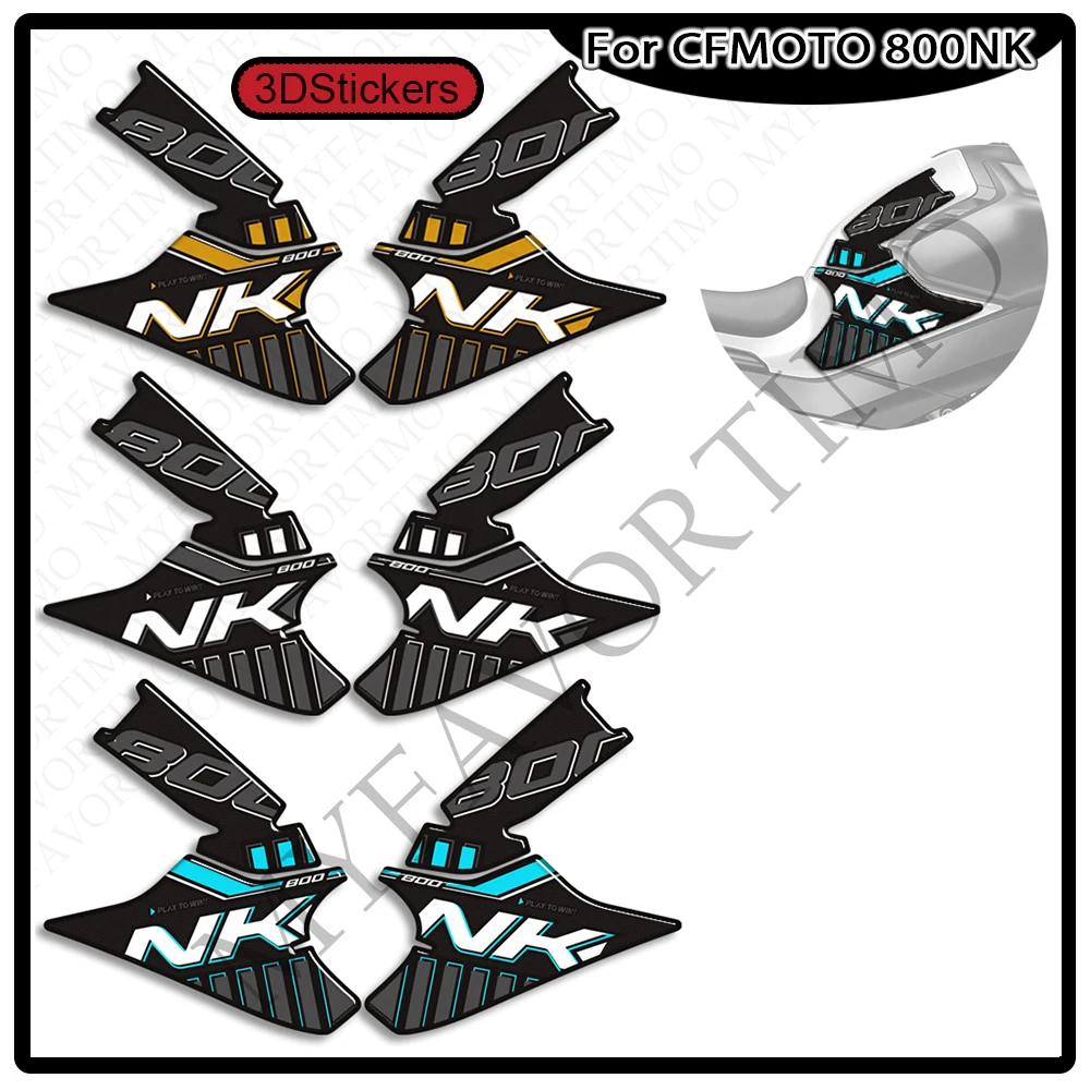 For CFMOTO CF MOTO 800NK 800 NK Motorcycle Tank Pad Side Grips Gas Fuel Oil Knee Protector Stickers Decals