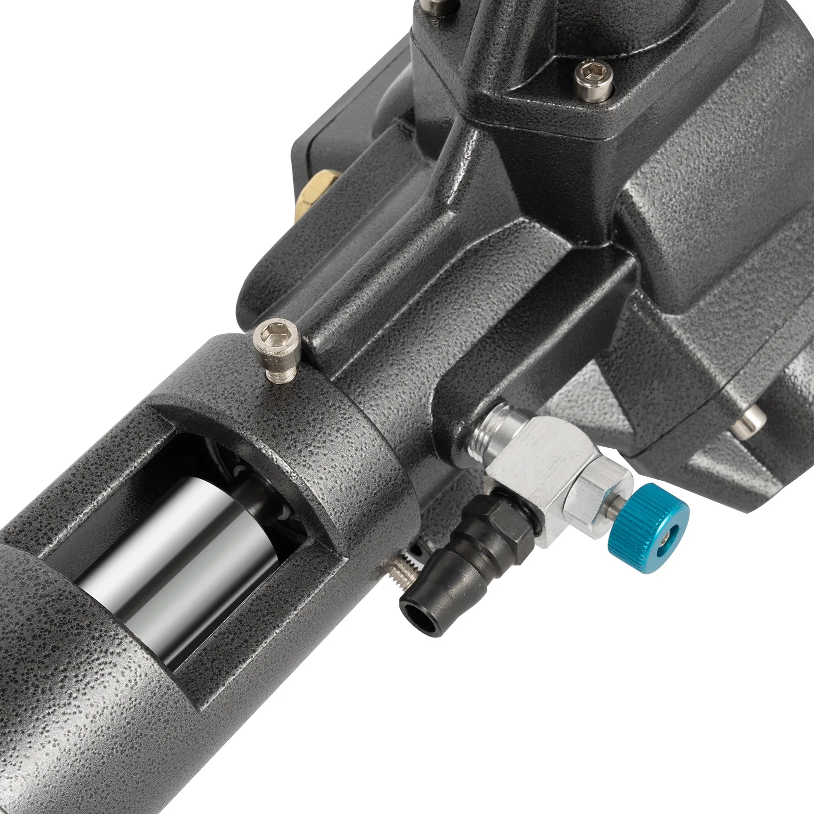 1/2HP 50 جالون الفولاذ المقاوم للصدأ قوس هوائي خلاط ، خزان برميل كليب قوس الهواء المحرض الطلاء مزيج أداة 50-2000 دورة في الدقيقة #6