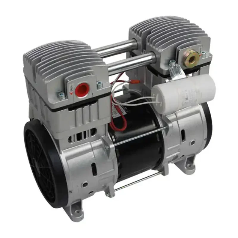 yyhcCopper motor air pump Double vacuum pump 1HP Air Compressors Parts Spare Head Pump For Sale