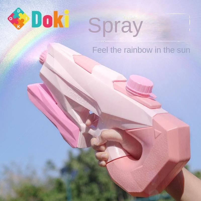 DokiToy draw type sprinkler water gun Children's toy water spray beach toy Children's water gun New HotSale 2023 Drop Shopping