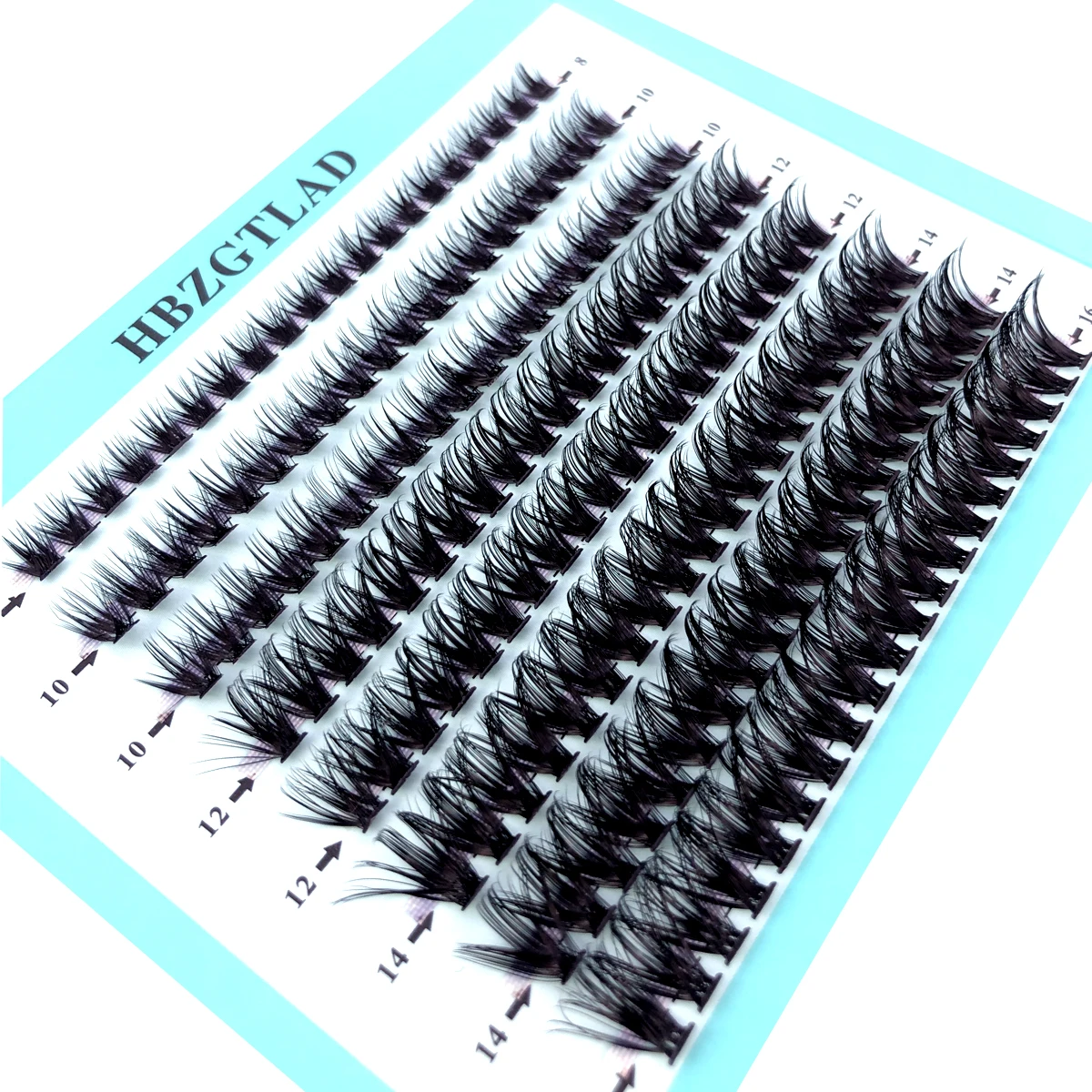 160 Bundles 50D/60D/80D BLACK Natural Eyelash Extension Volume Faux Mink Eyelashes Individual Cluster Lashes Makeup Cilia SILK