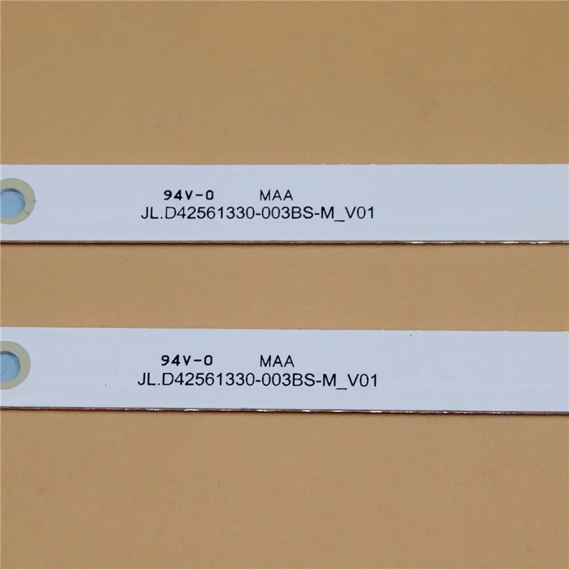 Полосы светодиодной подсветки для Hisense 43A6BG 43A6K 43C350KE 43A6GTUK 43A6FG 43A6EG Bars JL.D42561330-003BS-M_V01, ленты для массива