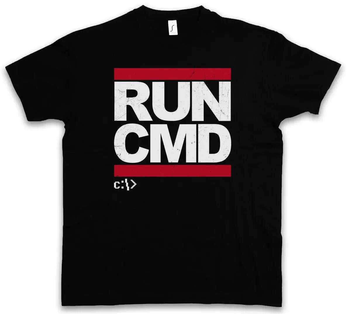 RUN CMD SWEATSHIRT T-SHIRT DMC Hacker Computer science Nerd Mr. Robot fsociety