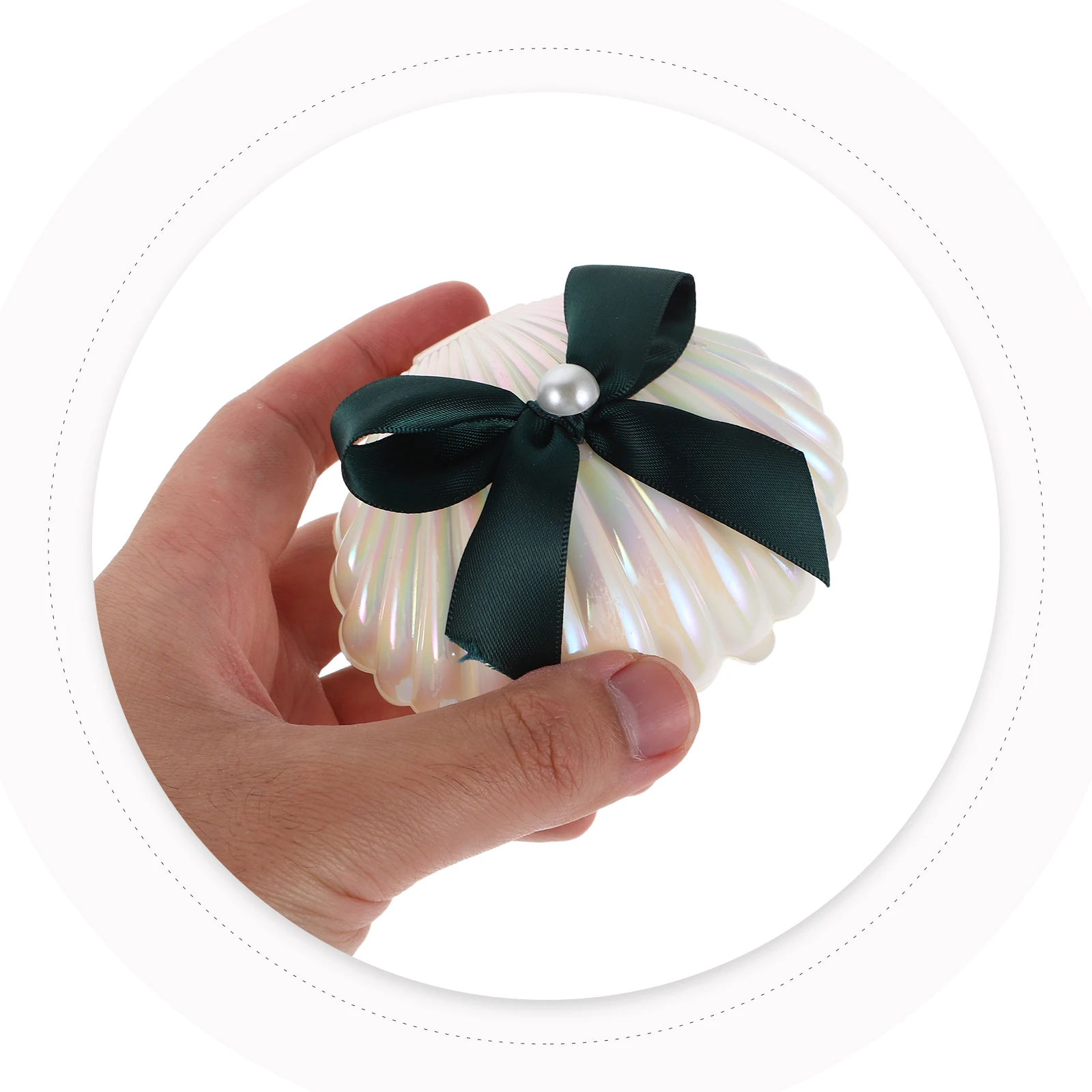 

8 Pcs Candy Box Bridal Shower Favors for Guests Vintage Seashell Storage Containers Bride