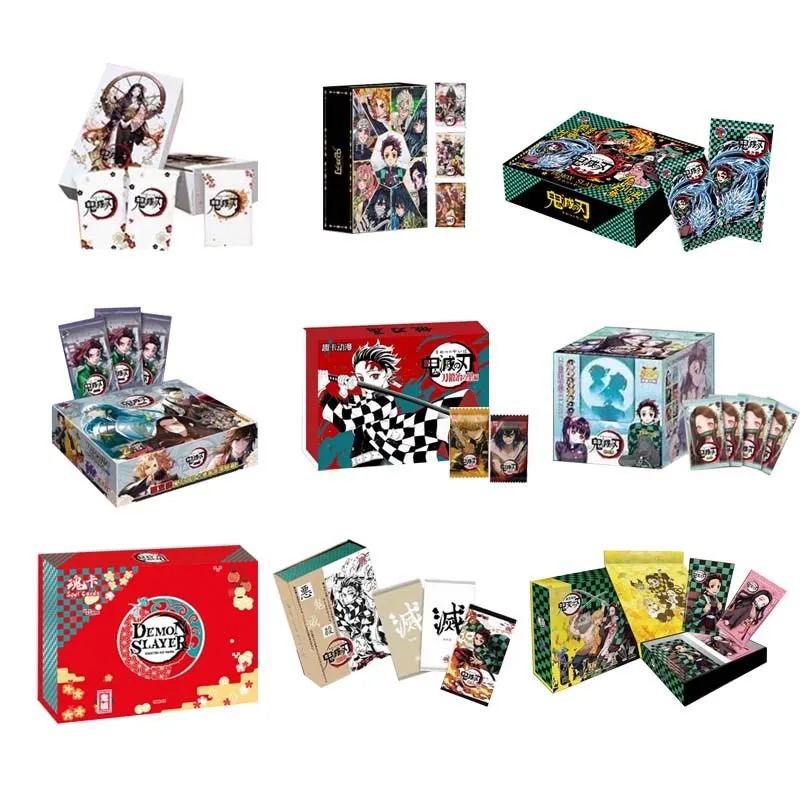 

Wholesales Demon Slayer Collection Cards Booster Box Table Anime Cards Games