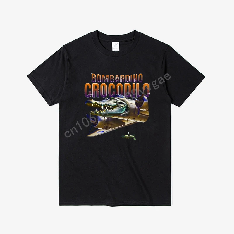 

TungTungTungSahur TralaleroTralala Lirililarila BombardinoCrocodilo Printed T-shirts are cotton for both men and women