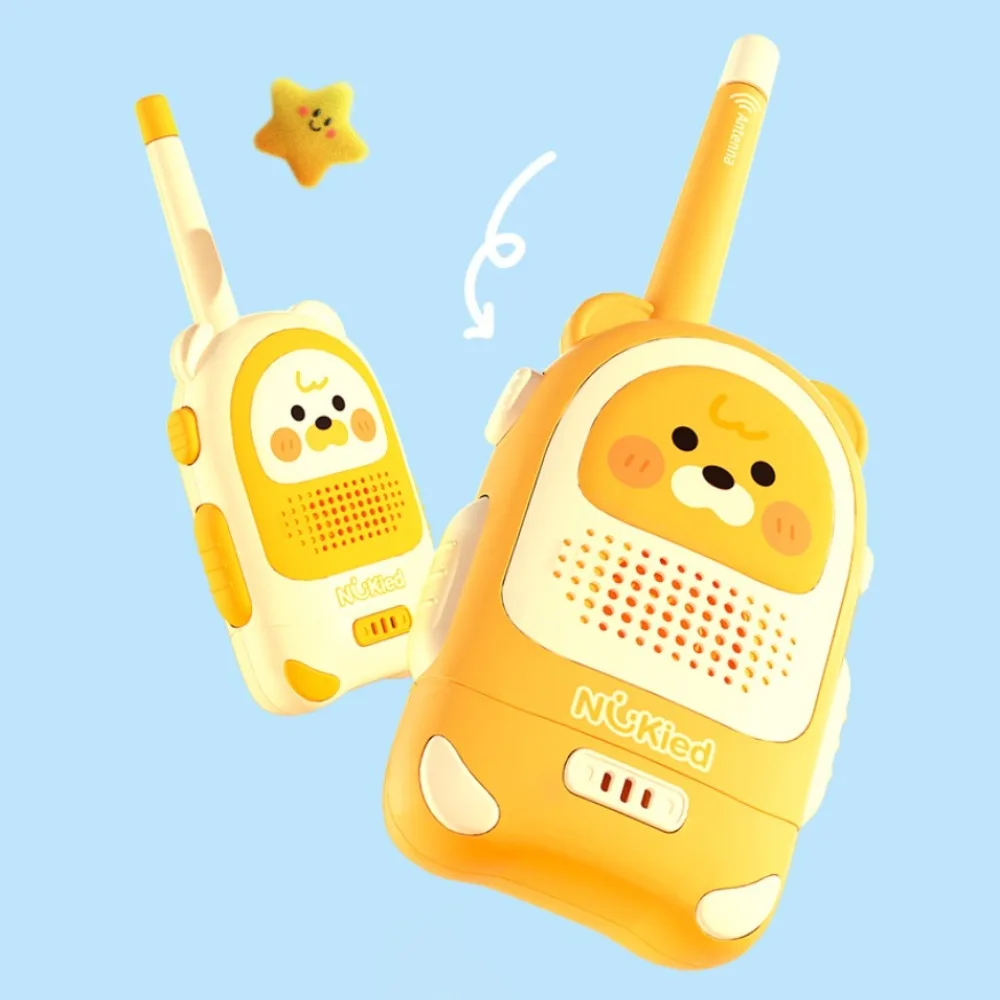 Interactive Toy Mini Wireless Walkie Talkie Handheld Portable Children Cartoon Walkie-Talkie Wireless Intercom