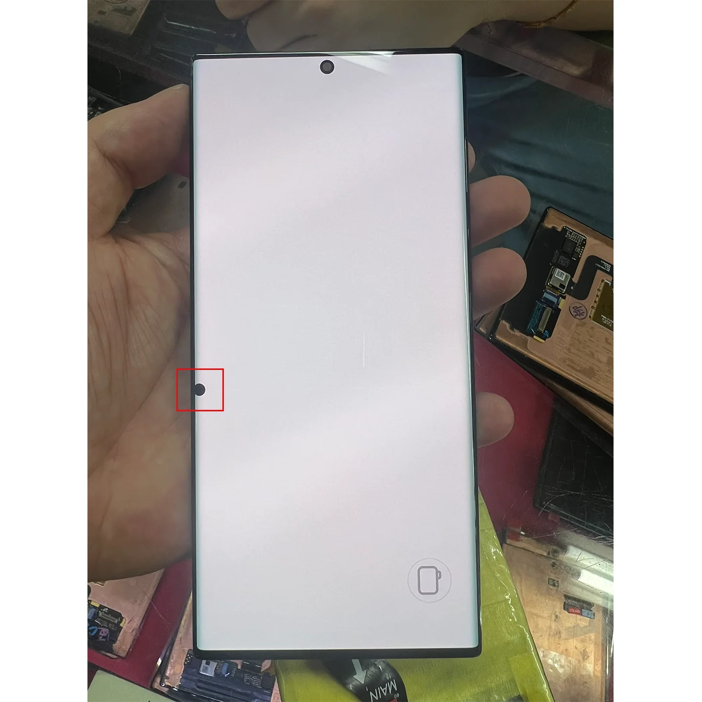 100% Getest Voor Samsung S22 Ultra S908U S908 S908B LCD Display Touch Screen Digitizer Vergadering Met Gebreken 120HZ AMOLED