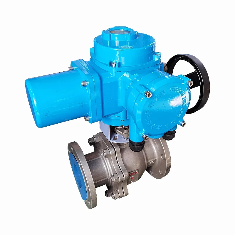 Q941H-10C Q941H-16C DN100 Electric Metal Sealing Ball Valve