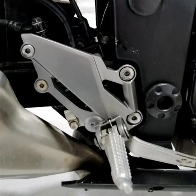 AB61-Motorcycle Foot Rest With Pegs Bracket For KAWASAKI NINJA 300/250/R Z250 Z300 EX300 2013-2018 Left Right Foot Pedal Peg