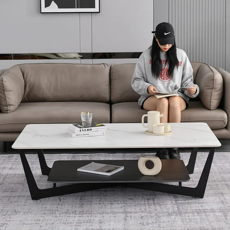 ديكور فريد من نوعه طاولة القهوة الفاخرة الحديثة غرفة المعيشة مصمم الدائمة طاولة جانبية الكتابة Couchtisch أثاث النمط الصيني