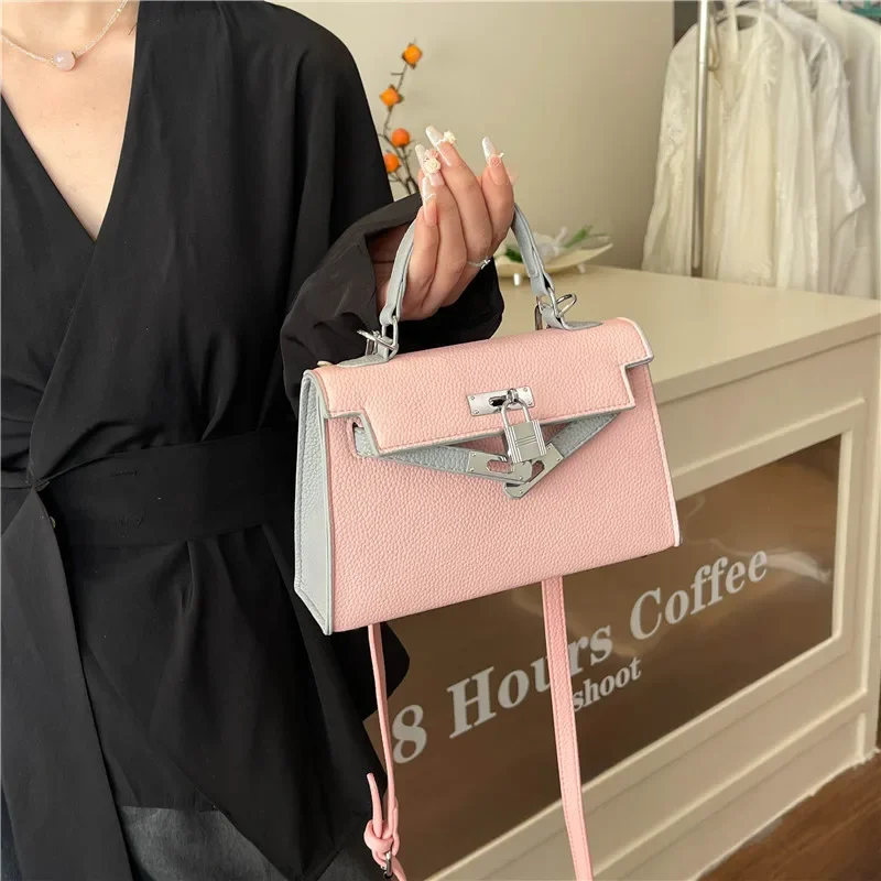 

Роскошная женская большая сумка Grandeur Craft, винтажная кожаная сумка через плечо, элитная сумка через плечо