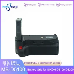 Supports Vertical Shooting MB-D5100 Battery Grip for Nikon D5300 D5200 D5100 DSLR Camera Working with Two EN-EL14 Battery