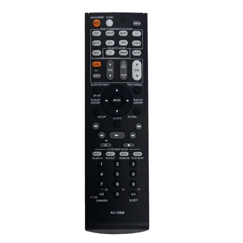 Remote for TX-SR608 TX-NR525 TX-SR506 Receiver Replacement Remote Black Drop shipping