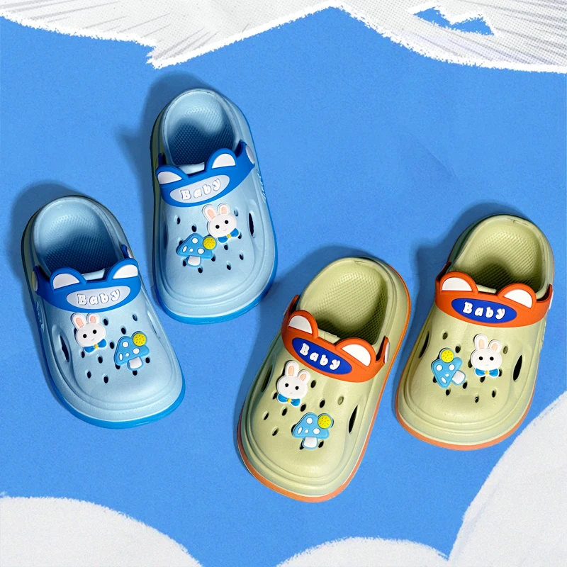 

Children's Slippers Summer Boys And Girls Cartoon And Cute Anti-Slip Garden Shoes Infant Cool Slippers