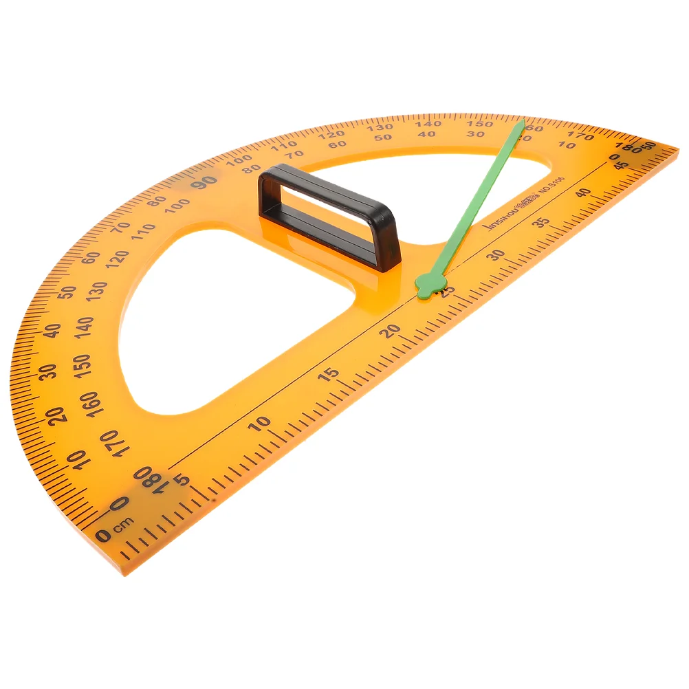 Protractor for Geometry Half Circle Drawing Portable Measuring Ruler 180 Degrees Tool Teacher Stationery Supplies Math Angle