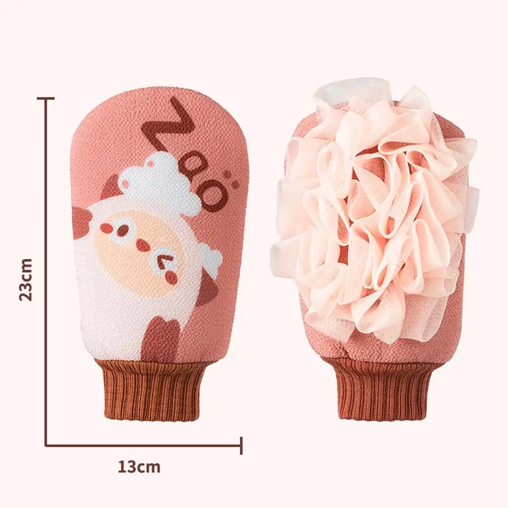 Dead Skin Removal Body Cleaning Exfoliating Bath Flower Cartoon Bath Glove Shower Ball Bath Scrub Mitt Bath Towel Glove