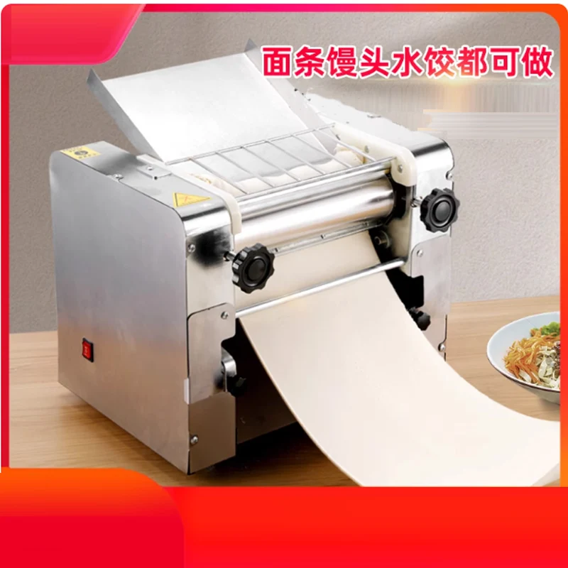 

Электрический валик для теста из нержавеющей стали, настольная машина для замешивания макаронных изделий, машина для изготовления пельменей, пресс для лапши, машина для производства лапши