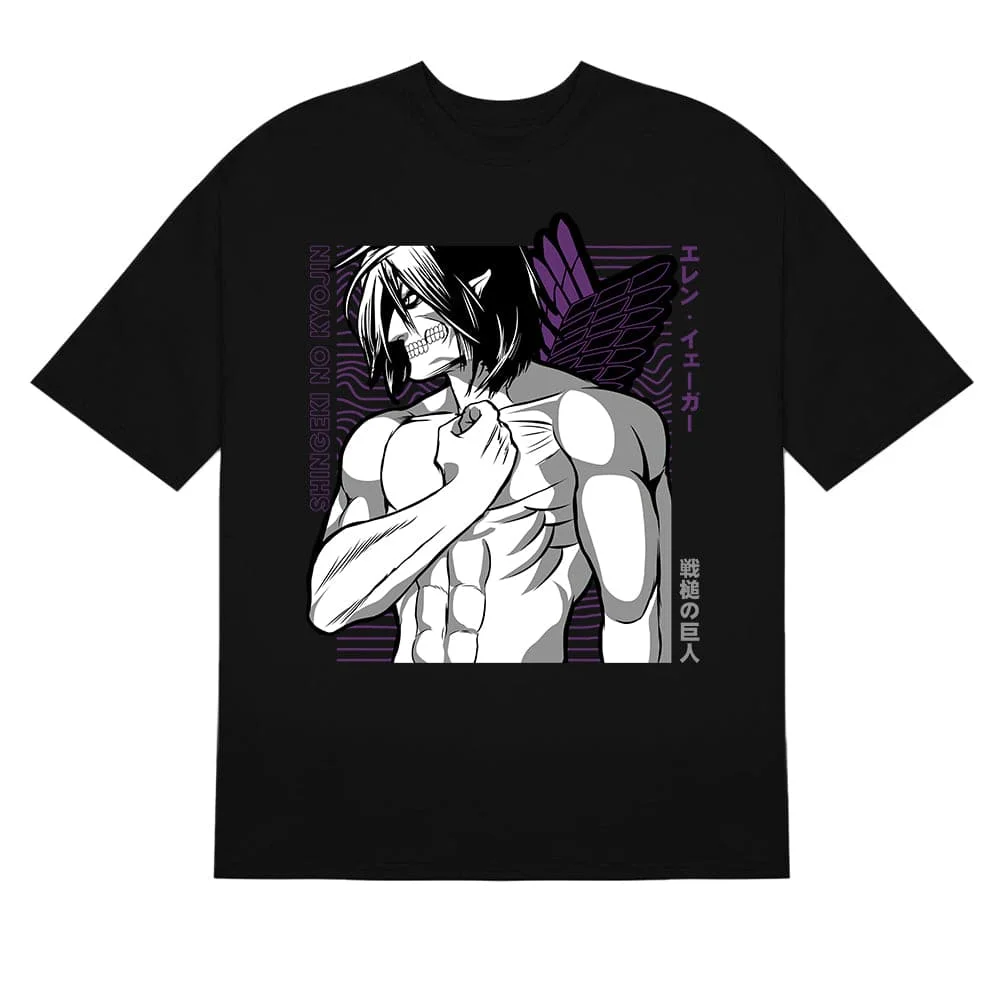 Eren Yeager Titan Transformation T-Shirt - Attack on Titan image 2