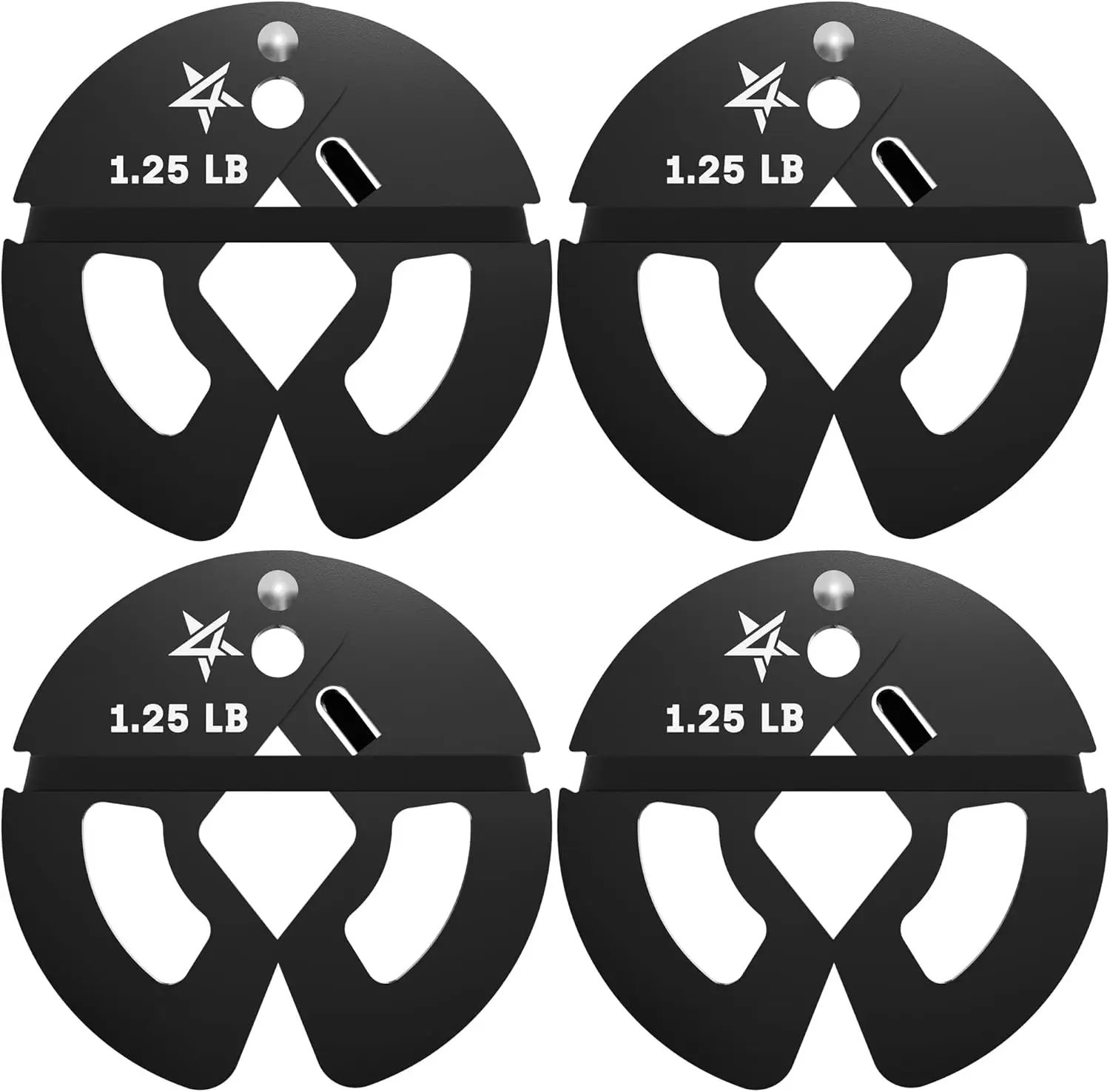 

Fractional Weight Plates Set for Dumbbells and Barbells, Steel or Rubber Options in 1.25LB to 5LB Sizes