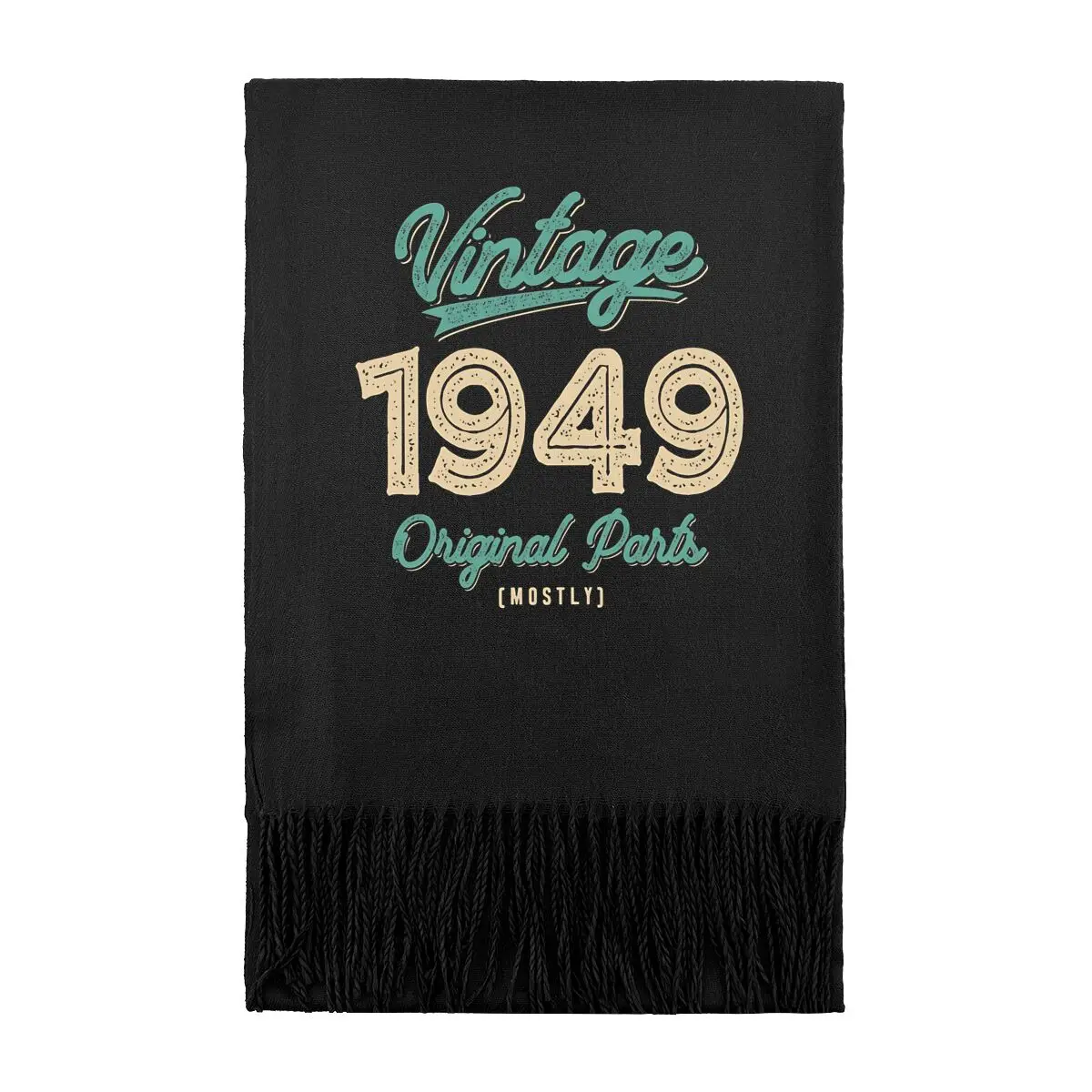 

Винтажный модный длинный шарф унисекс 1949 года, зимний утолщенный теплый модный шарф