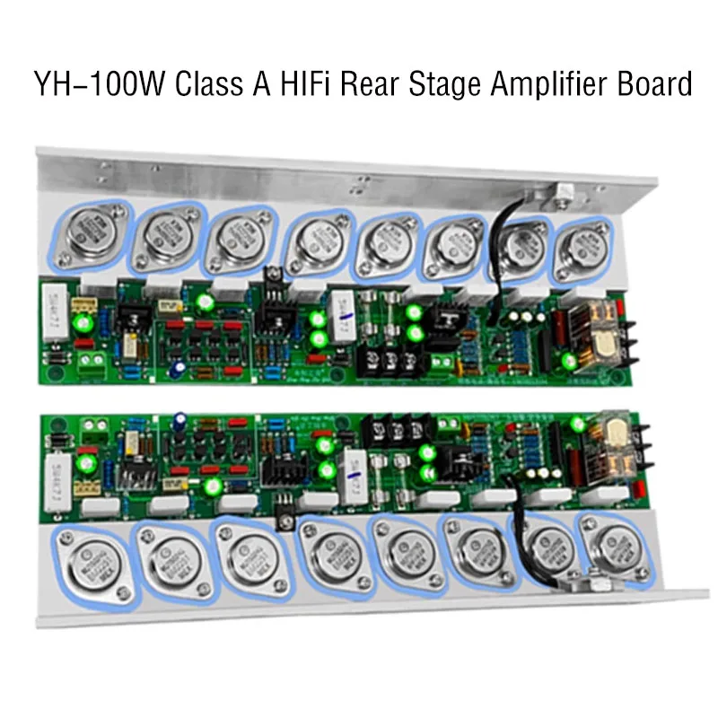 

Плата усилителя мощности YH-100W с герметичными лампами класса А, высокомощная 400 Вт, Hi-Fi, для задней ступени усилителя