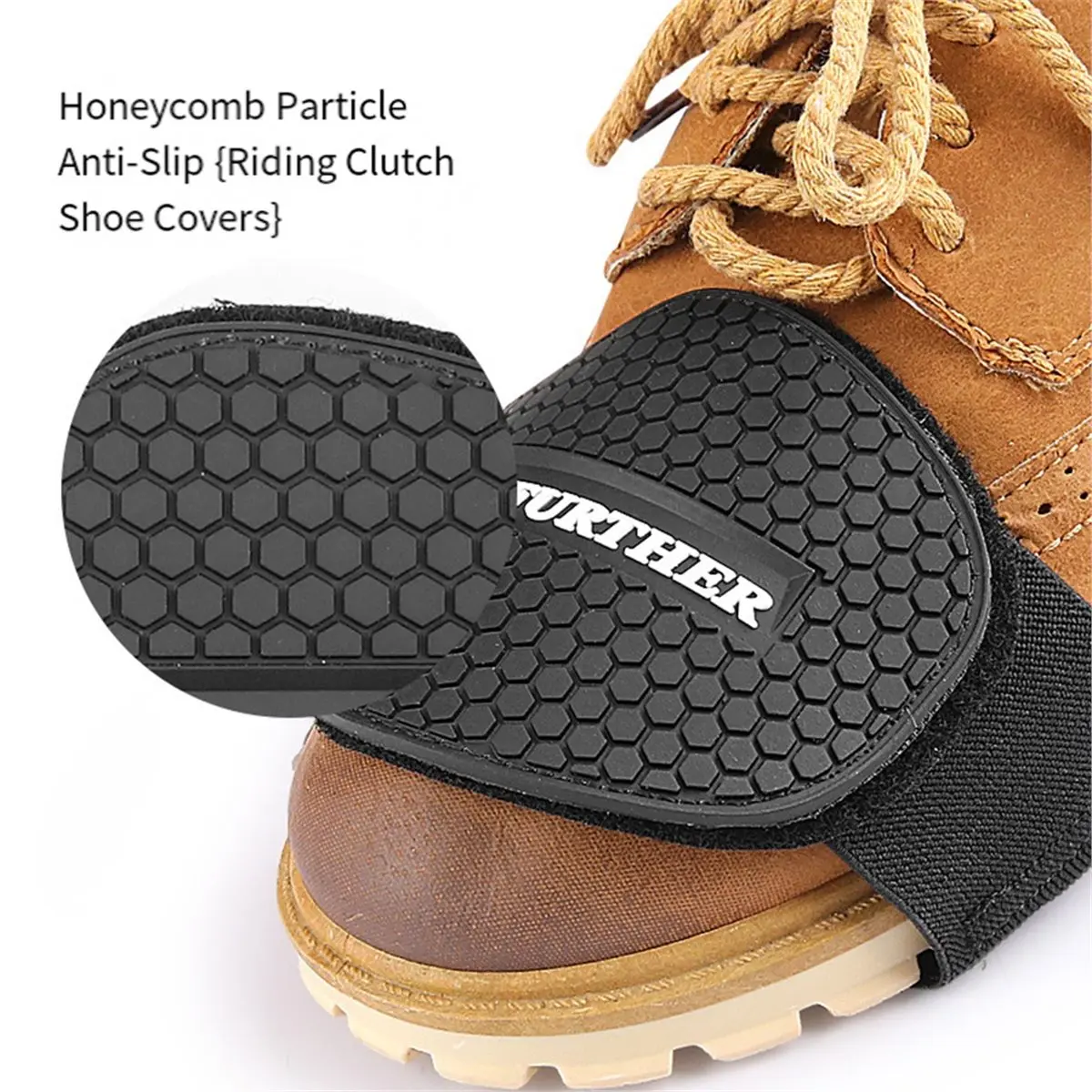 

Motorcycle Shift Pad Anti-Slip Gear Shoes Cover Motorcycle Boots Cover Protector Pad Accessories
