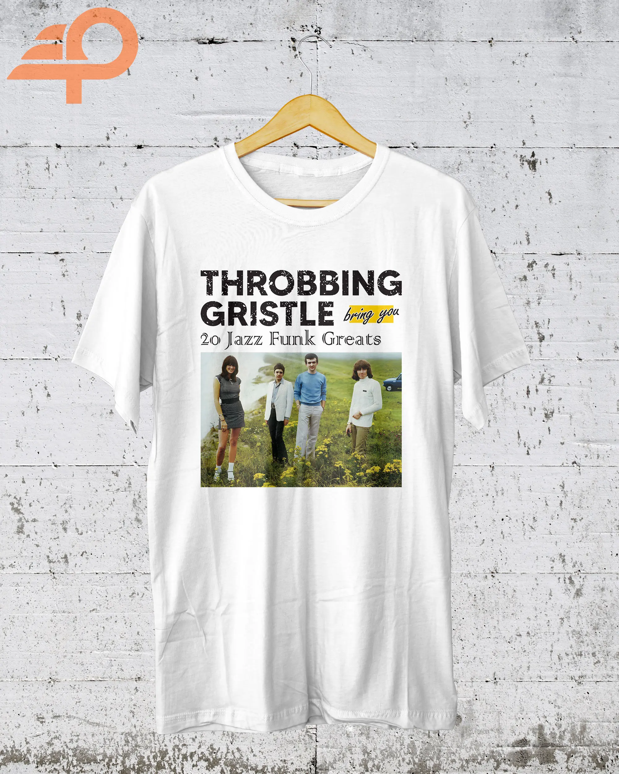 Throbbing Gristle 20 Jazz Funk Greats T shirt Industrial Music Merch