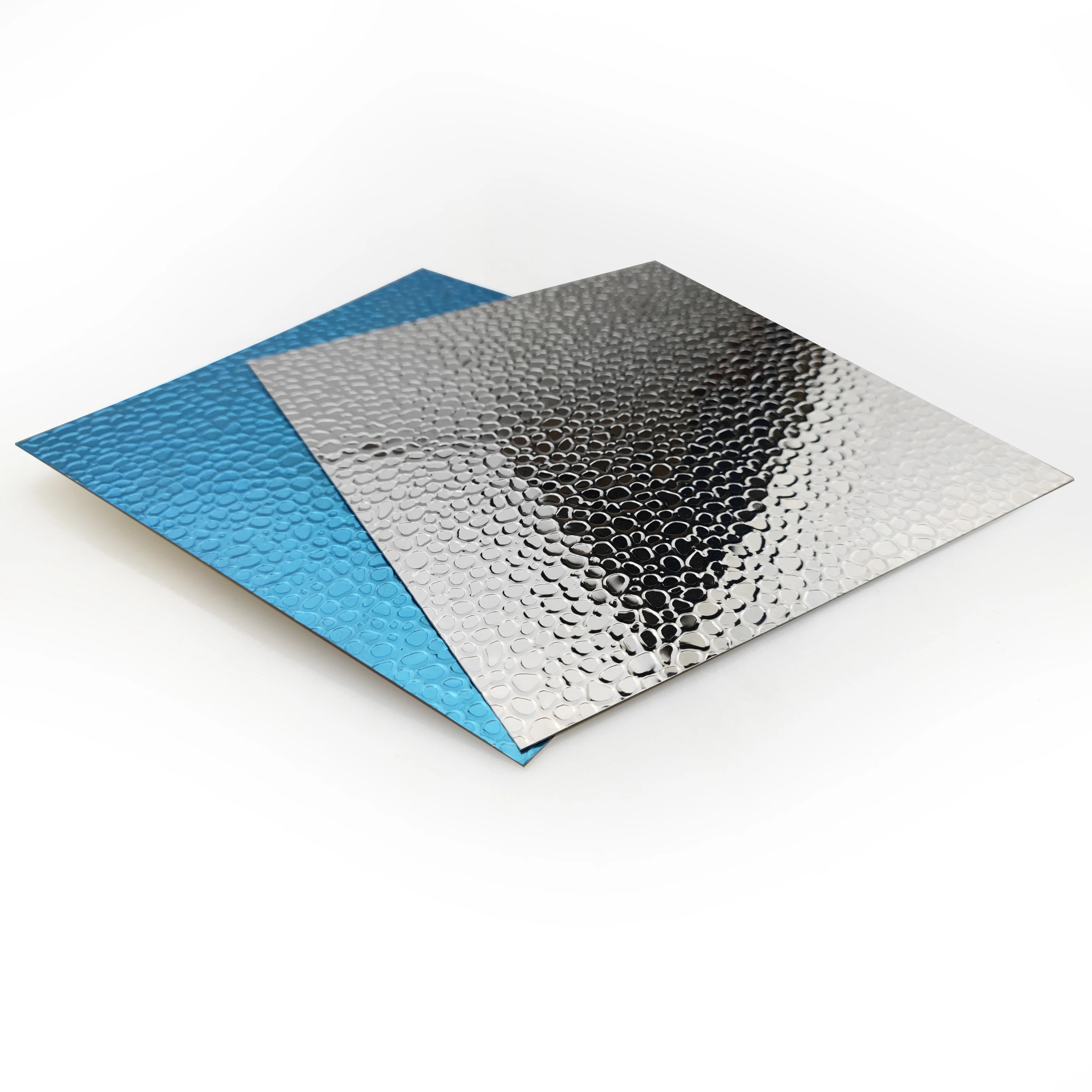 Bean Patterned Hammer Patterned Mirror Aluminum Plate With 86% Reflectivity Aluminum Alloy Plate