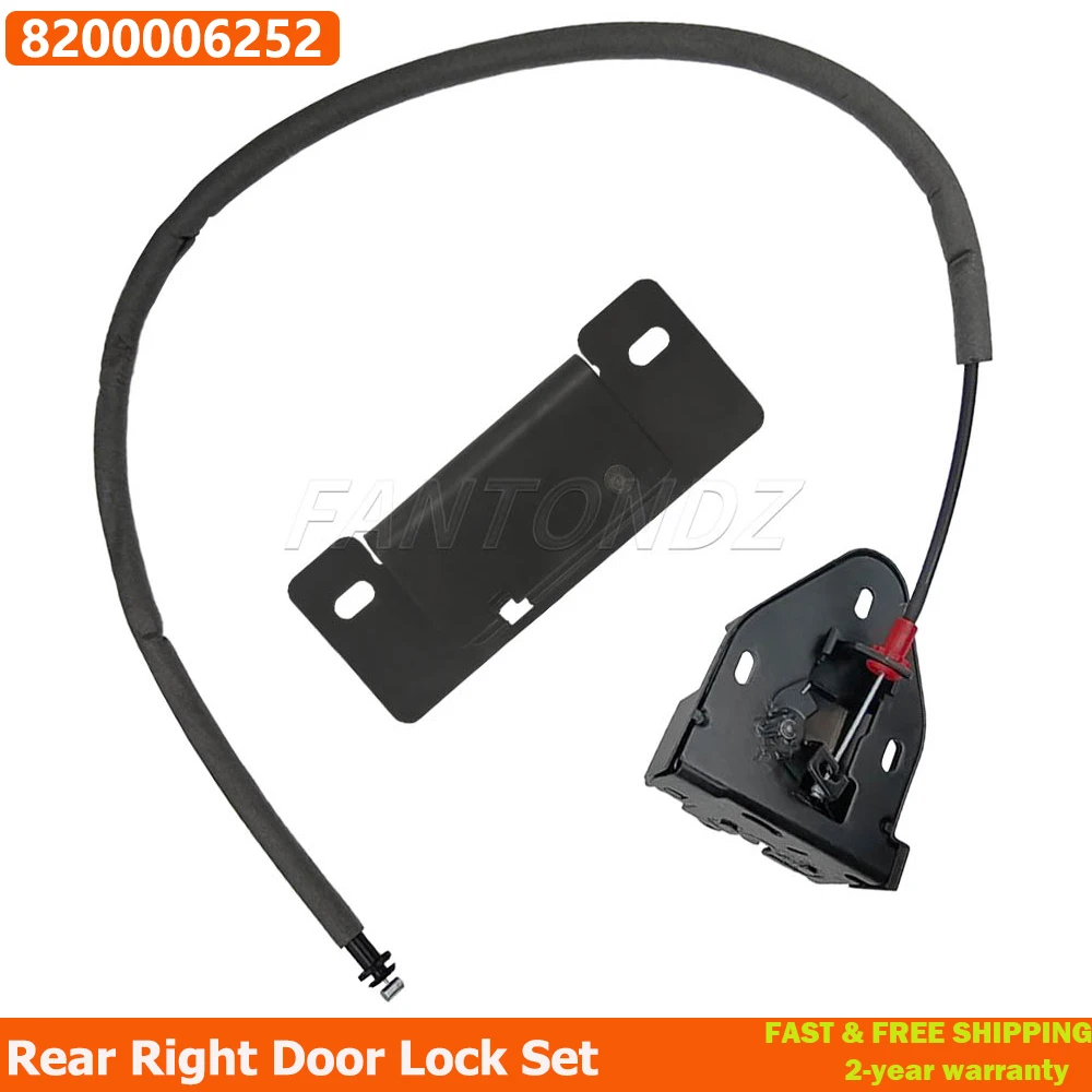 

8200006252 Rear Right Door Lock Set For RENAULT TRAFIC OPEL VIVARO TALENTO