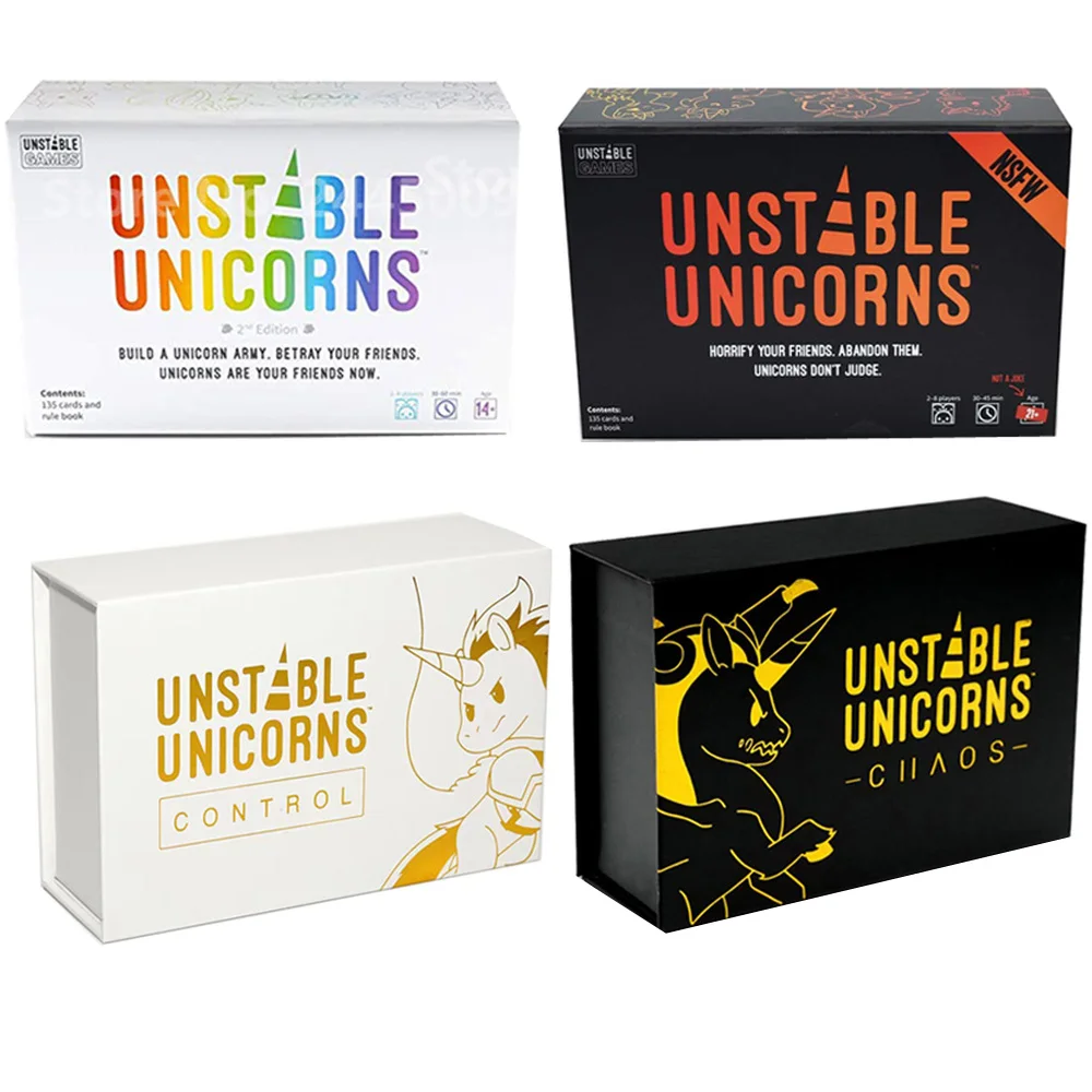 

Настольные игры Unstables Nightmares Expansion Unicorns Here to Slay Expode карточная игра