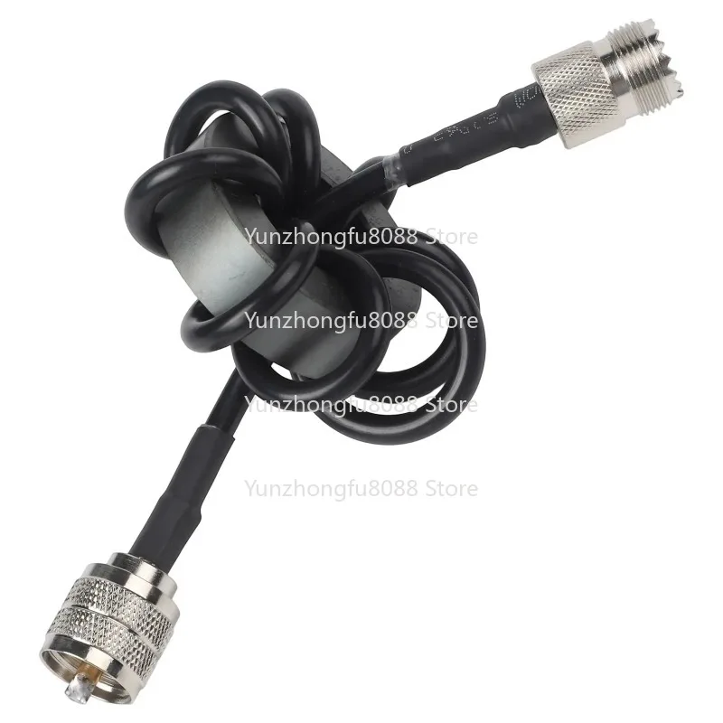 1.8-30MHz Shortwave Choke Coil Magnetic Ring Is Suitable For Shortwave Radio Test Measurement Tool Accessory