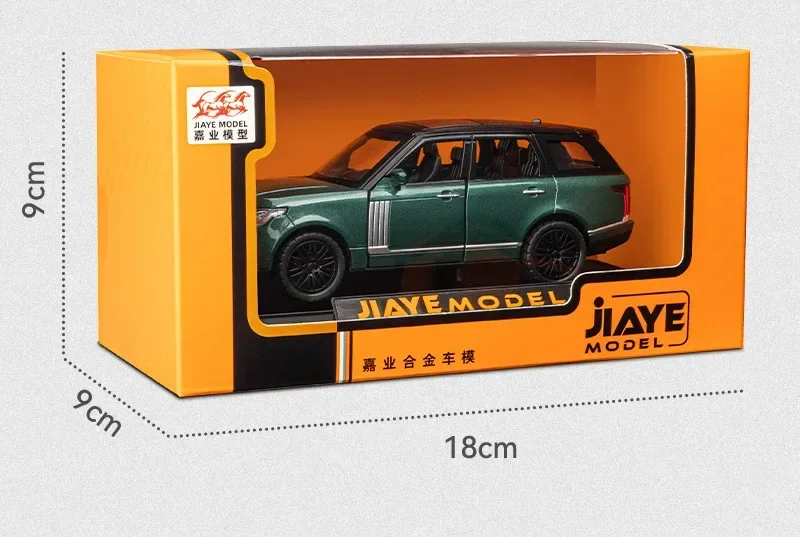 1:36 Land Rover Range Rover SUV High Simulation Diecast Car Metal Alloy Model Car Sound Light Car Toys For Children Vehicle