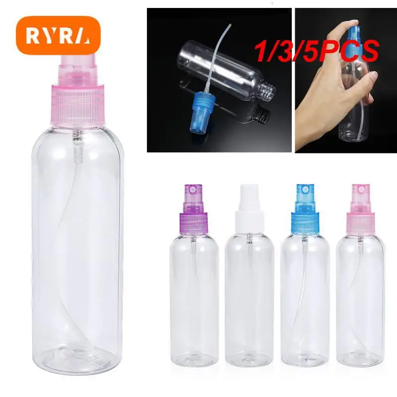 1/3/5PCS Refillable Compact Durable Transparent Easy To Use Portable Portable Hand Sanitizer Small Size Spray Bottles Atomizer