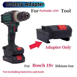 Battery Adapter Converter For   Bosch 18v Lithium Converter To  Parkside x20v Brushless Tools (Only Adapter)