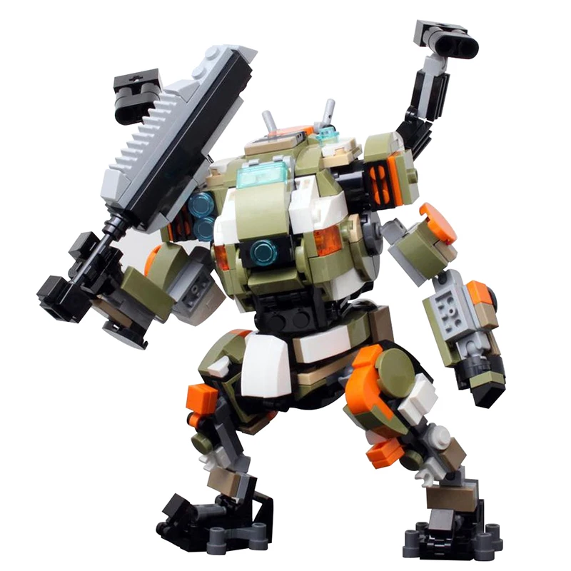 Moc Spel Titanfalled 2 BT-7274 Strijd Robot Titan Mech Model 460 Stukken Bouwstenen Speelgoed Voor Volwassen Kinderen Liefde Cadeau