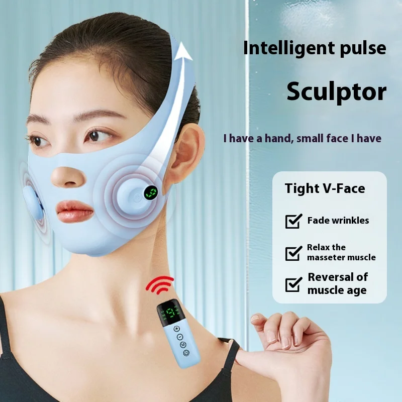 V-Face 美顔器、顔のリフティングと引き締め Ems パルスマッサージ装置、痩身顔のワンダー