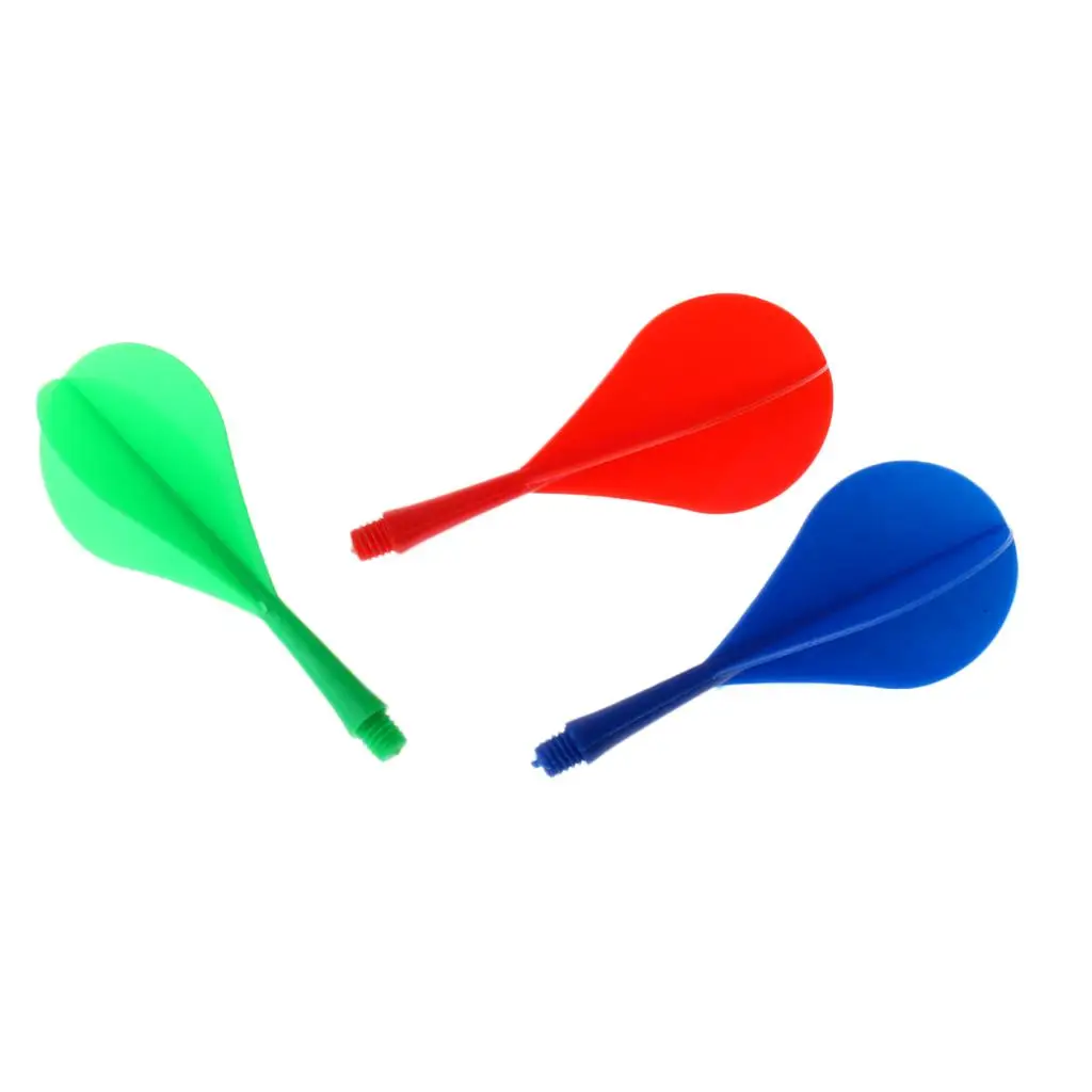 

Darts Accessories Plastic Shaft Flight Combo Set 30 Pieces Balloon Shape for Dart Sets Professional Darts Shaft Spare Parts