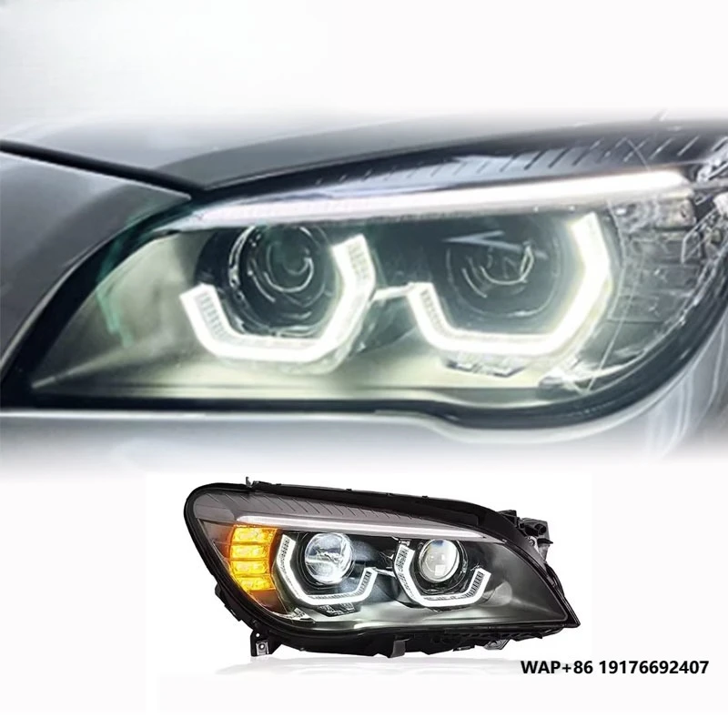 

SJC Auto for 'BMW 7-Series F01 F02 2009-2015 Headlights Modified LED 'Laser Lens Headlight Car Accessories Plug and Play