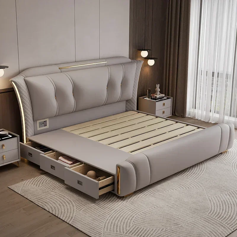 XX Queen Beds On Offer Modern Beds﻿ 180x200cm Full Marriage Bedrooms Dorm Room Essential Double Bed Complete Bedroom Furniture