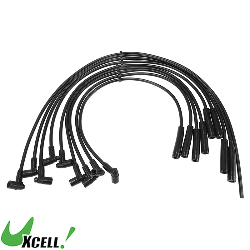 UXCELL Car Spark Plug Coil Wires Ignition Coil Harness Cable Fit for Chevrolet Blazer V8 7.4L 1973