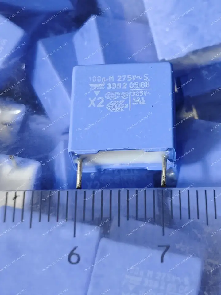 10PCS 100n M 275V X2 338 2 MKP MKP338 0.1UF 100NF U1 104 P=10mm