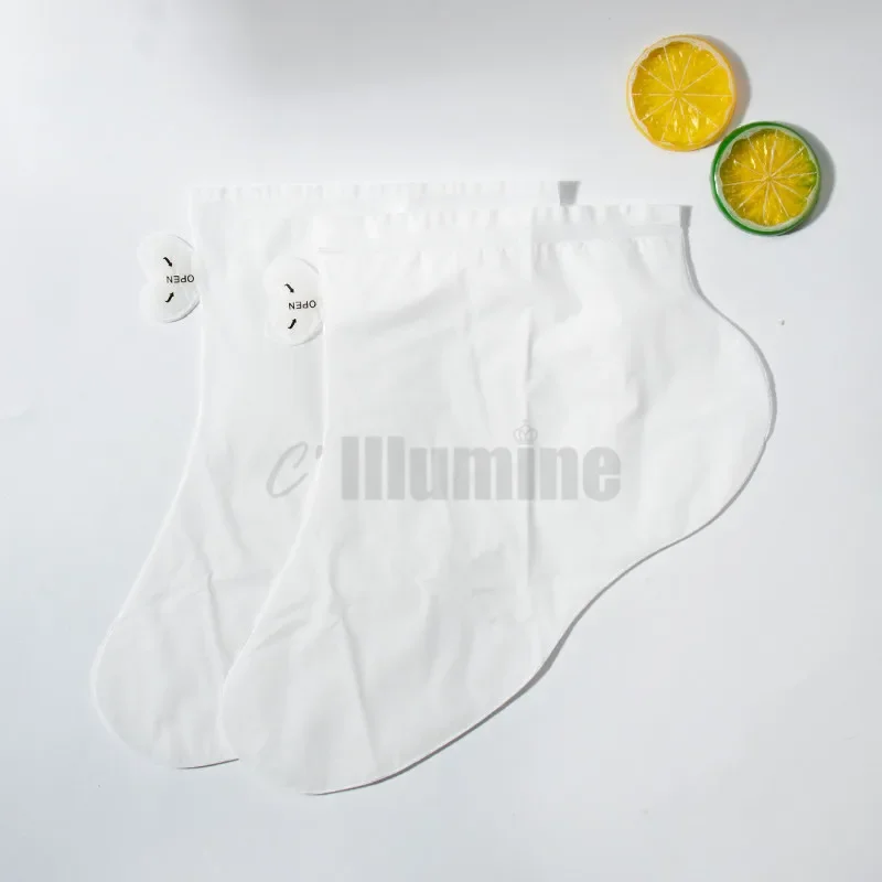 50pairs Foot Mask Milk Elastic Moisturizing Repairing Foot Film Remove Dead Skin White Tender Beauty Salon Equipment
