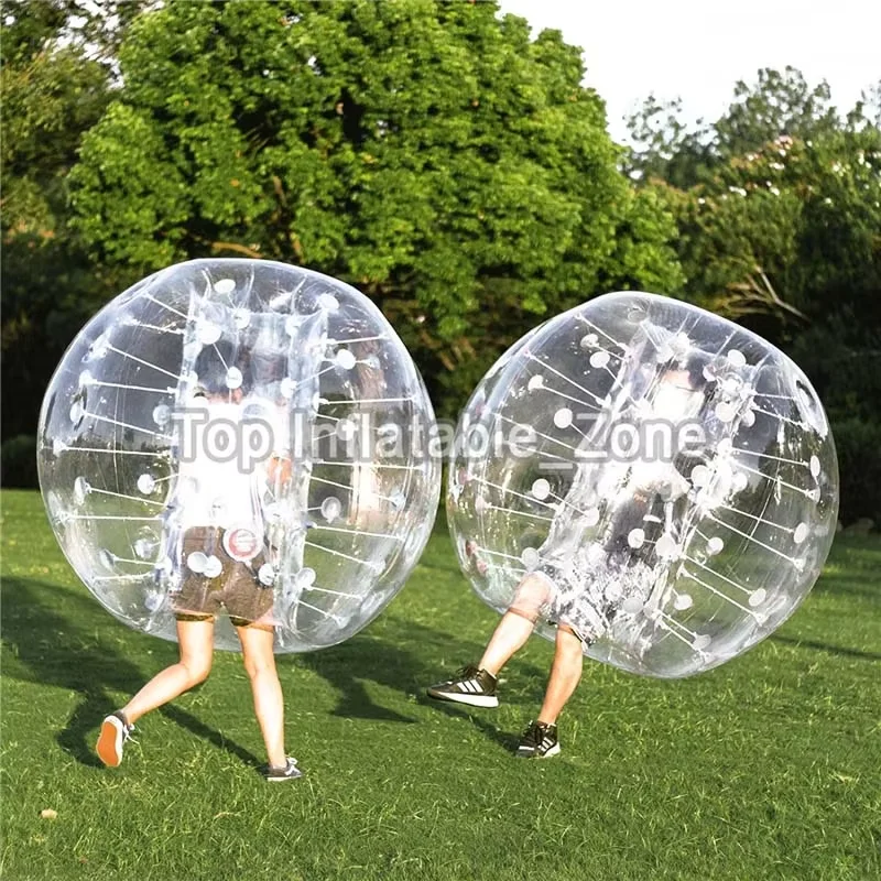 4 sztuk/partia 1.5m pcv Zorb piłka nadmuchiwany zderzak piłka bańka piłka nożna Zorbing na świeżym powietrzu sport darmowa wysyłka przez Fedex/DHL/TNT/UPS