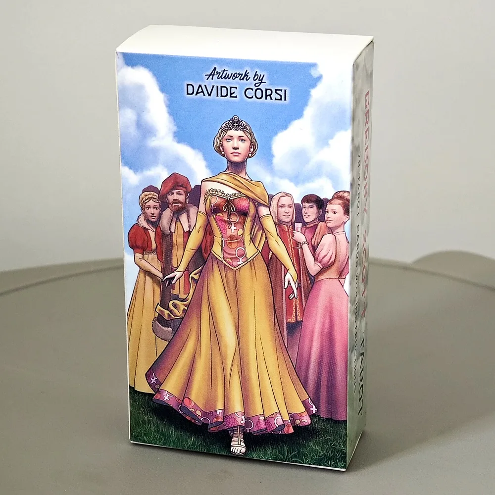 

Gregory Scott Tarot 78 Pcs Cards 10.5*6cm Express Positivity and Harmony Through The Beauty and Magic of The Power of Wonder