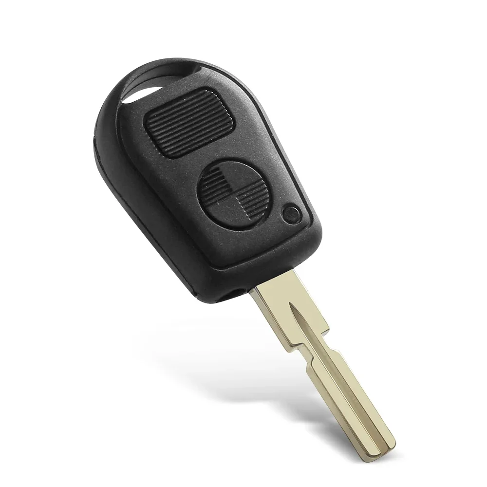 KEYYOU For BMW E31 E32 E34 E36 E38 E39 E46 Z3 Z4 Case Fob 3 BTN Uncut Key Fob Case 2/3 Button Remote Key Shell Fit