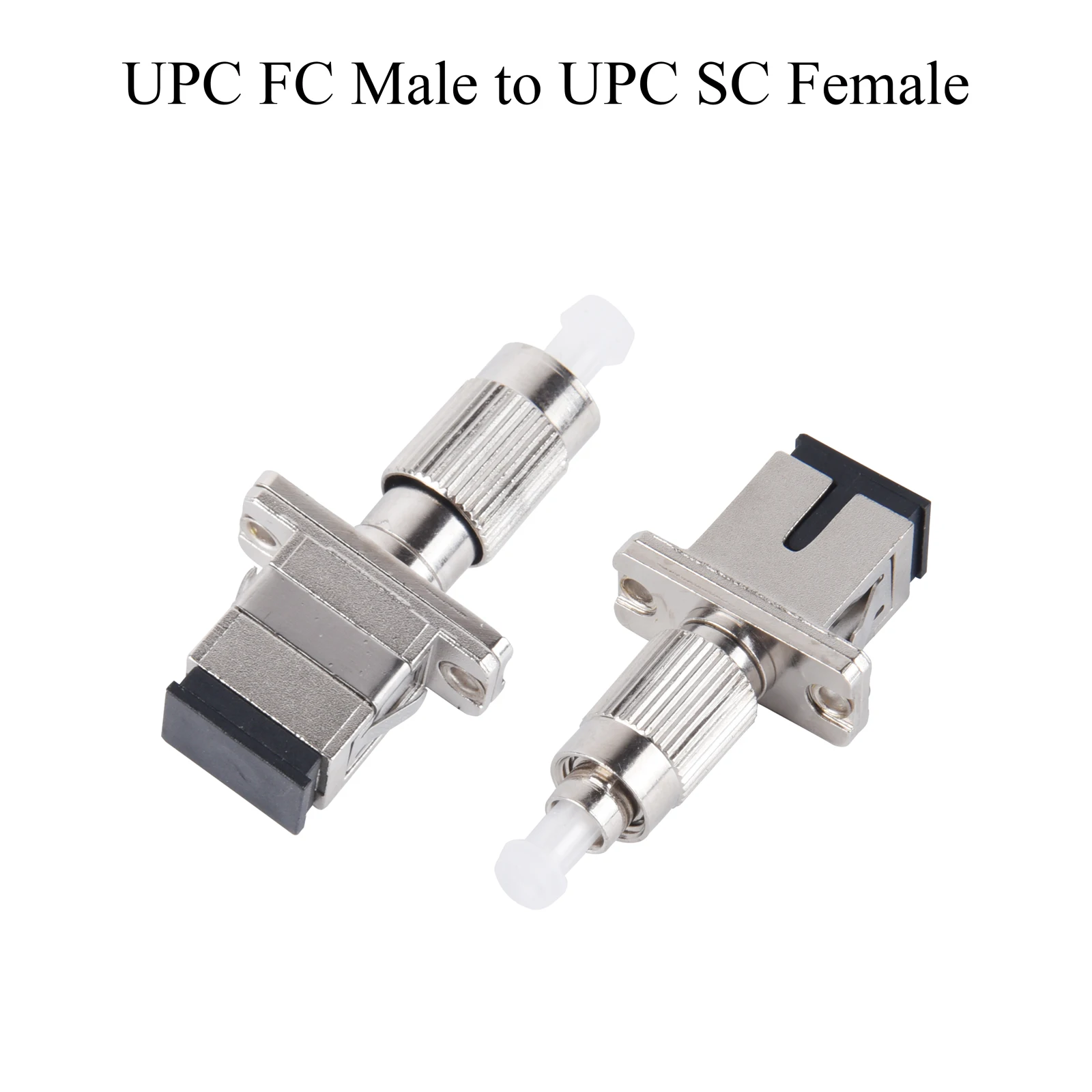 Adaptador de fibra óptica APC/UPC FC/LC/SC/ST macho/hembra a UPC LC/SC/FC/ST hembra, convertidor de modo único, conector híbrido, 10 piezas