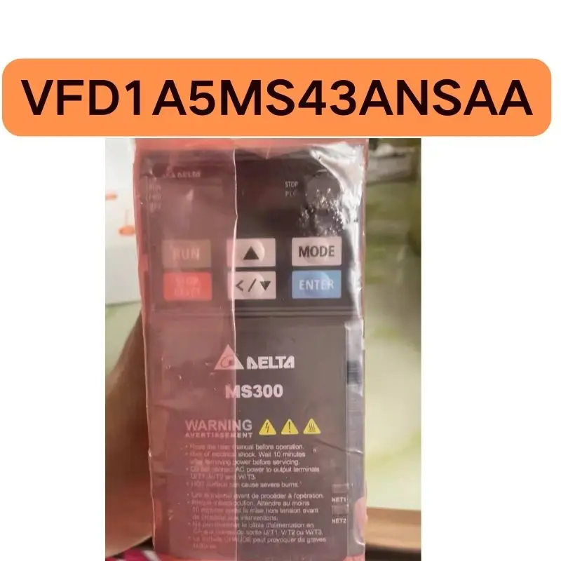 New MS300 inverter, VFD1A5MS43ANSAA 0.4KW 380V fast delivery