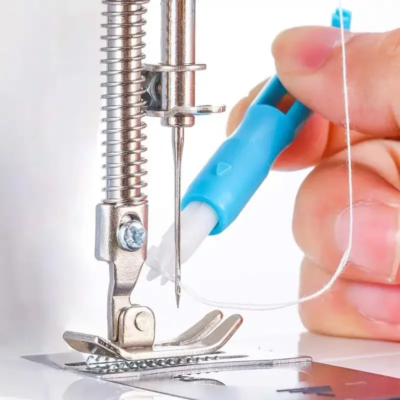 

1/2pc Automatic Threader Quick Sewing Threader Needle Changer Hold Sewing Machine Needle Inserter Threader Stitch Insertion Tool